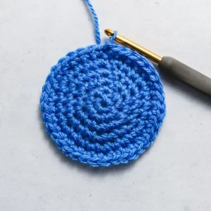 crochet flat circle