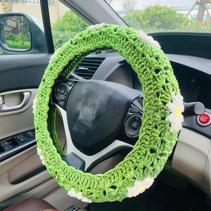 a steering wheel cover