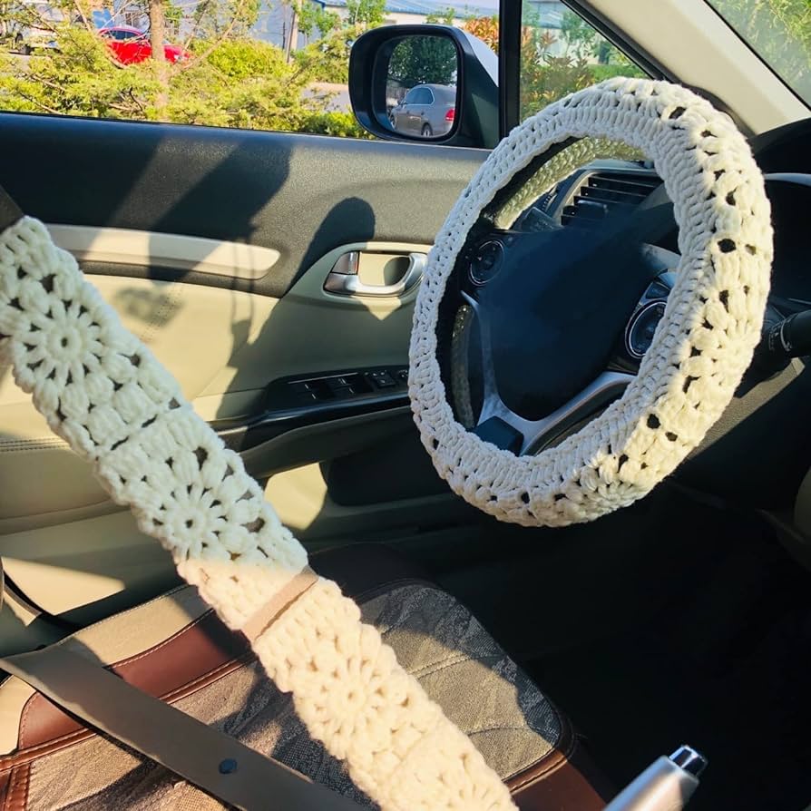 a steering wheel cover