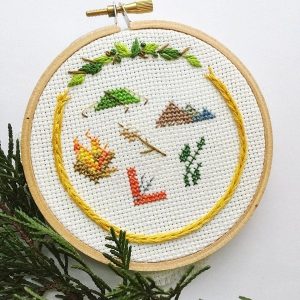 embroidery vs cross stitch