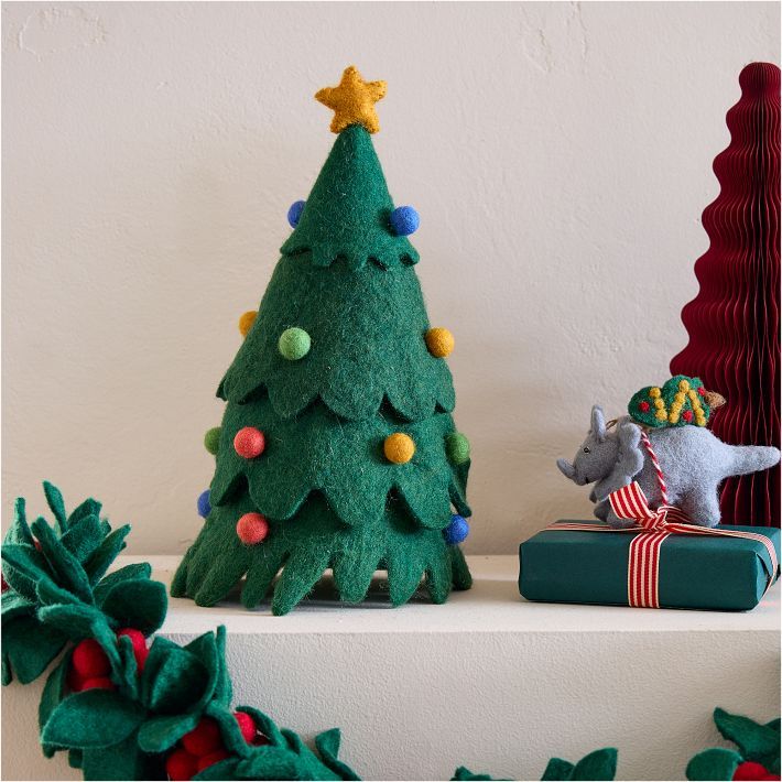 DIY Felt Christmas Tree: Toddler-Friendly Decor