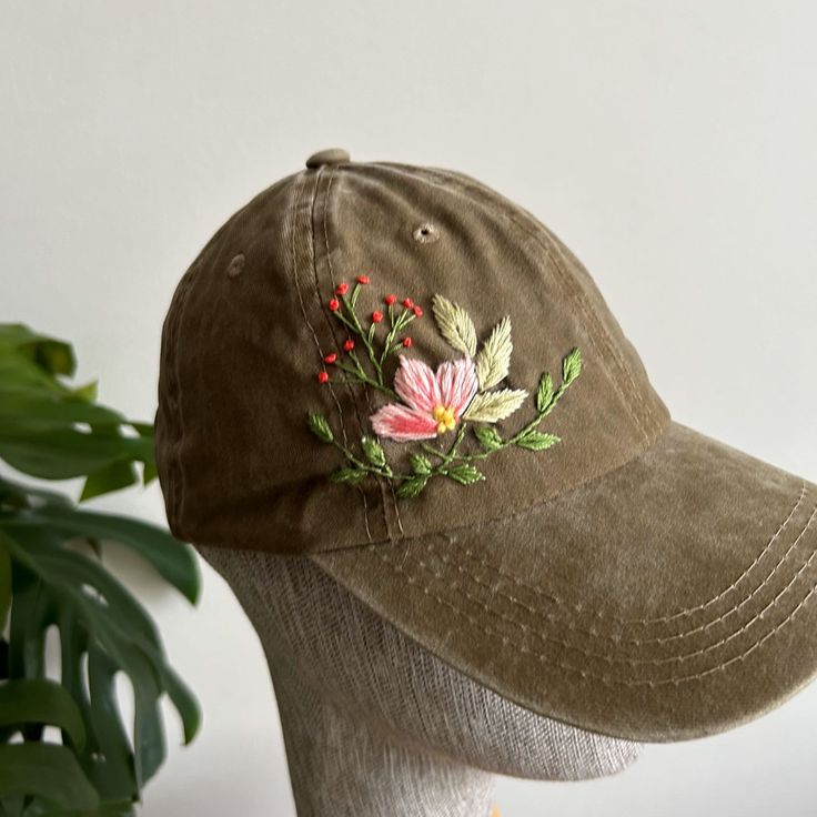 embroidered caps